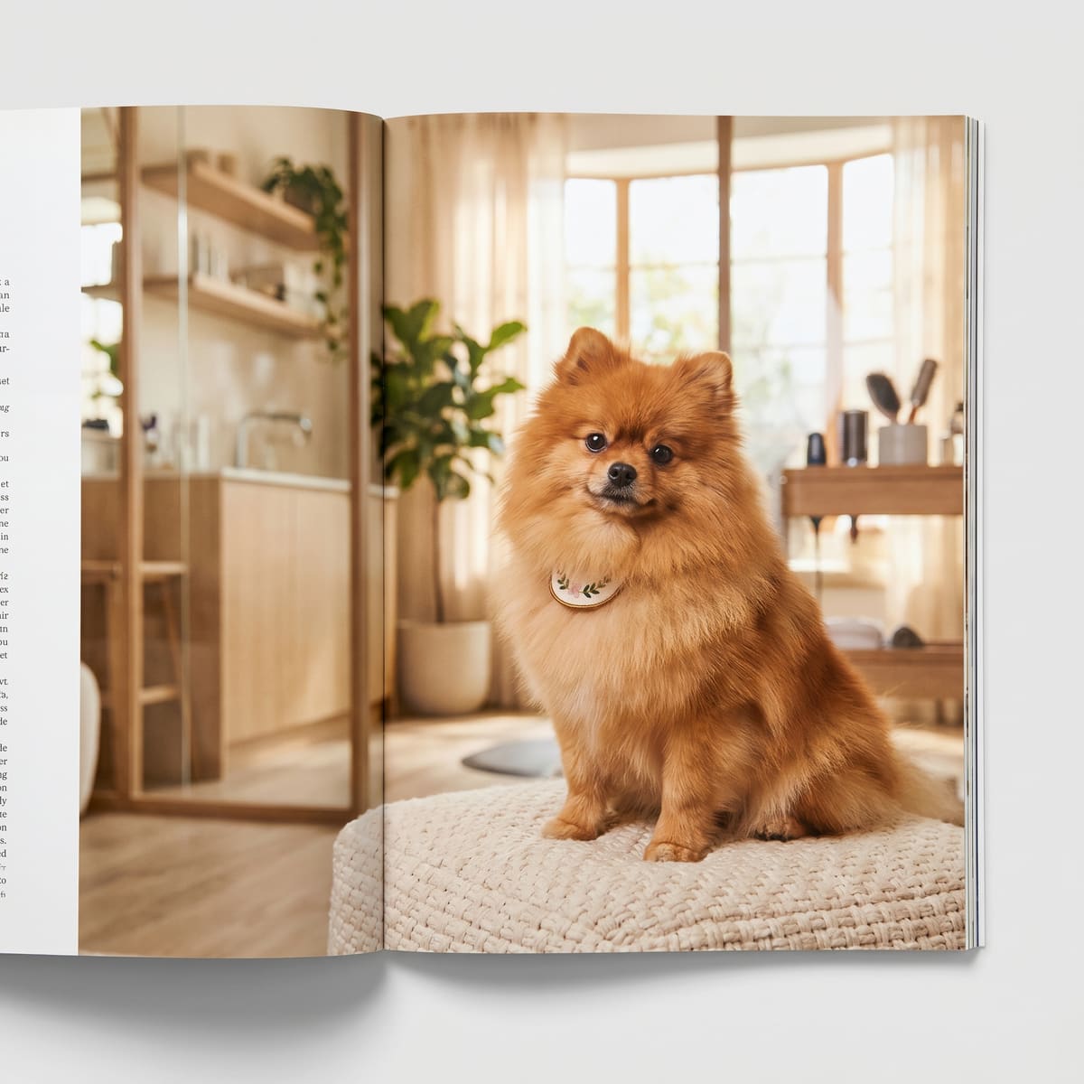 Pomeranian fluffy